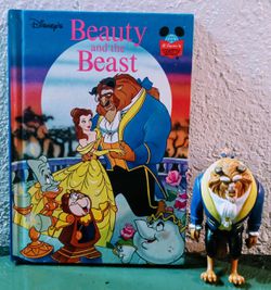 Beauty and the Beast book & Figurine