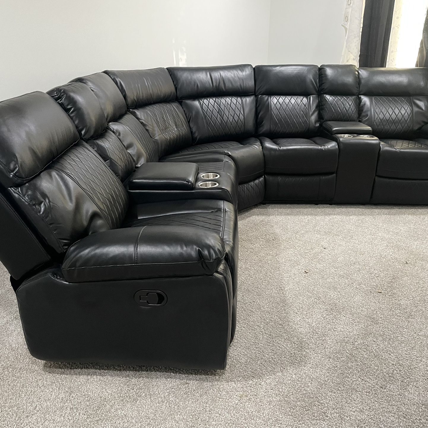 NEW GIGANTIC OVERSIZED RECLINER SECTIONAL  $1525 INCLUDING DELIVERY !!!
