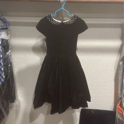 Girls Black Dress