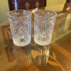 3x2 Set Of Two Vintage glasses