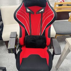 New Racing Style Gaming Office Chair Red and Black X002M7PEP