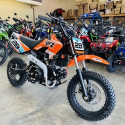 110CC APOLLO RFZ DIRT BIKE. AUTOMATIC KIDS MOTORCYCLE 