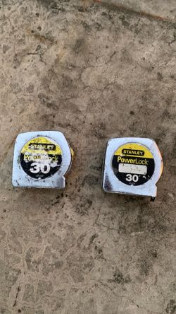 Stanley power lock 30’ tape measure