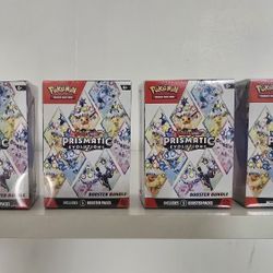 Pokemon Prismatic Evolution Booster Packs
