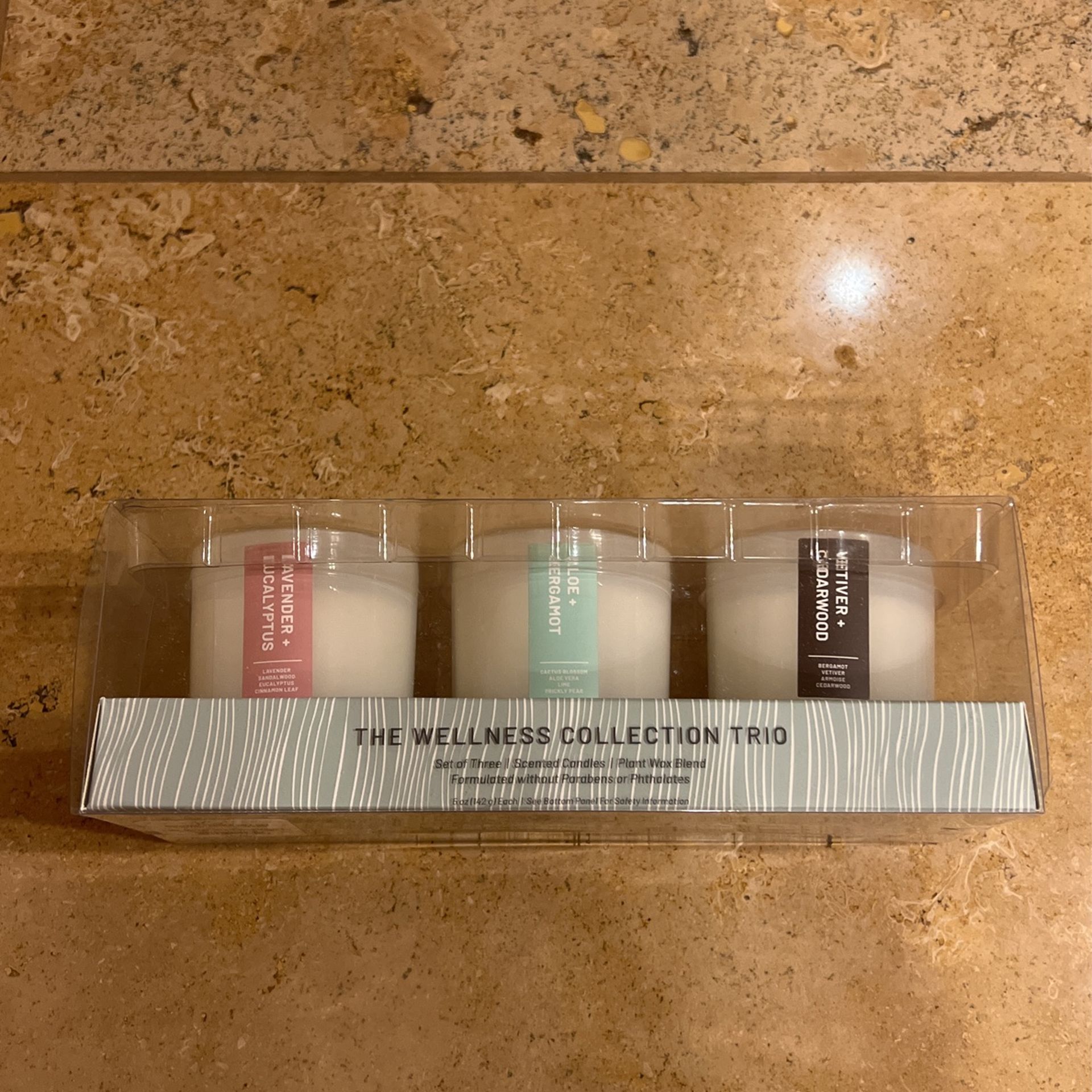 Wellness Soy Blend Candles , Set Of 3