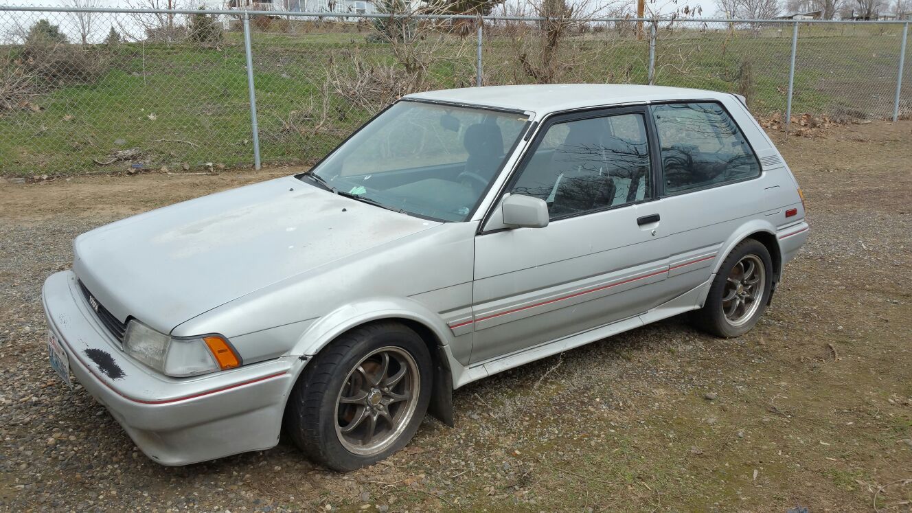 1987 Toyota Corolla FX16 GTS o.b.o TITLE IN HAND. Must Pick up. Will Accept PayPal etc.