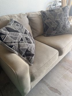 Tan couch