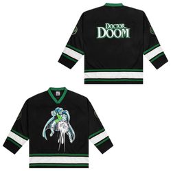 Doctor Doom Marvel Hockey Jersey Mens Small New Shoe Palace Exclusive $49.99MSRP
