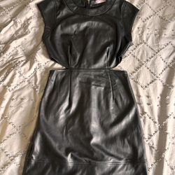 La Lavon Leather Dress Women’s Small