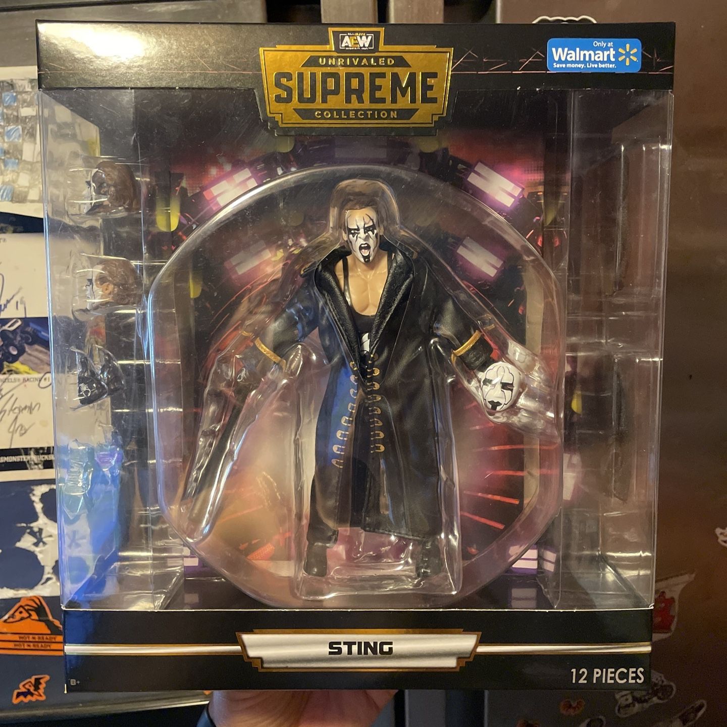 AEW Unrivaled Supreme Sting - 6 inch Figure with Alternate