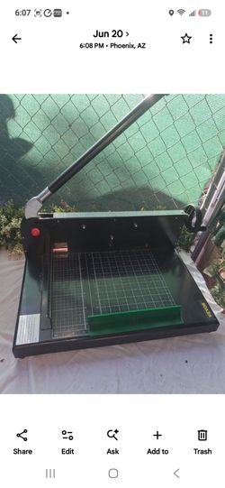 Heavy Duty Paper Trimmer Guillotine Cutter