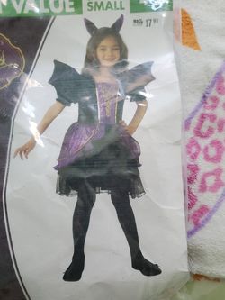 Pretty bat girls costume
