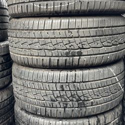 Set Or Tires (4) 225-45-17 Continental 
