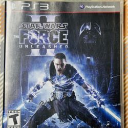 Star Wars The Force Unleashed 2 (PS3, Sony PlayStation 3, 2011) CIB Tested
