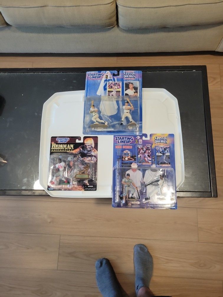 Starting Lineup Lot (Archie Griffin, Mcgwire/Maris, Arod/Griffey)