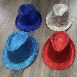 Sequin Fedora Hat (NEW)