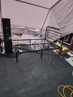 Amazon Basics Full Size Metal Bed Frame New 