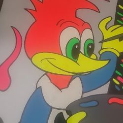 RONNIE CUTRONE "PUTTING YOUR FACE ON" | UNIQUE EMBELLISHED PRINT