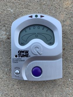 Qwik Tune guitar and bass tuner