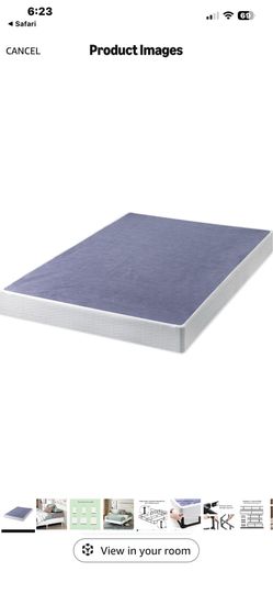 NEW CAL KING BOX SPRING NEW IN BOX no instructions