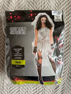 Drop Dead Gorgeous Zombie Bride Costume Small