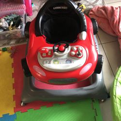 Storkcraft Mini-Speedster Activity Walker Red