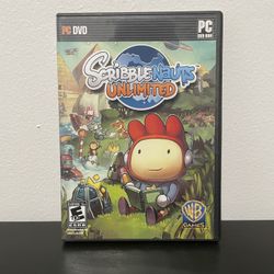 Scribblenauts Unlimited PC DVD ROM Video Game CIB w/ Manual 2012