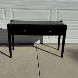 Meridian Leather-Top Console