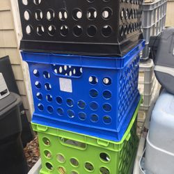 Lnew Three Milk Crates Only $20 Firm