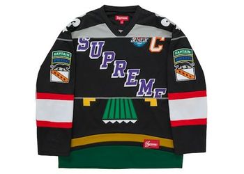 Supreme Paneled Hockey Jersey (Black) – Size M