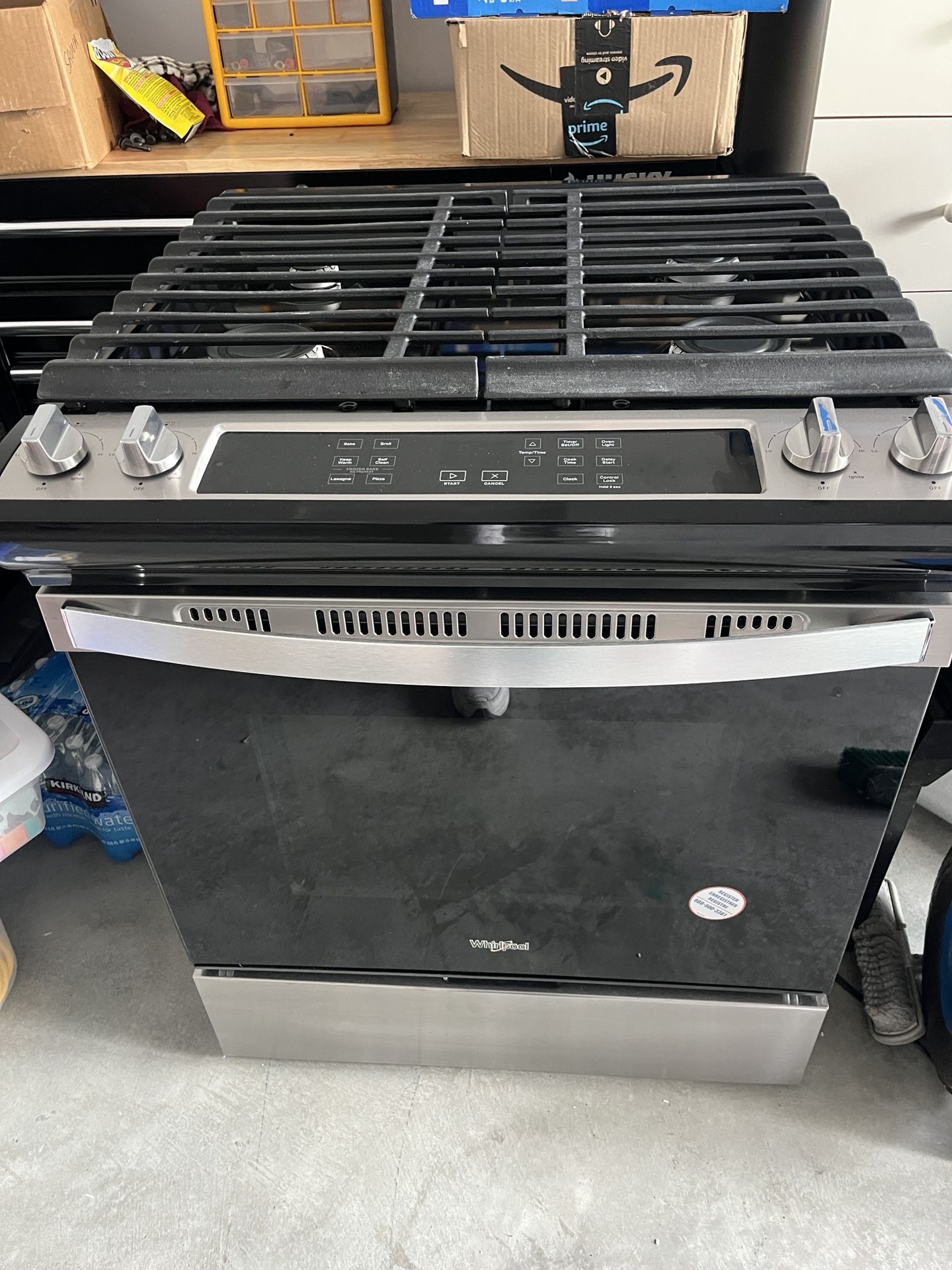 GAS RANGE WHIRLPOOL