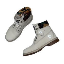 NEW Timberland Women’s Heritage 6-Inch Waterproof Boot size 8.5 Taupe