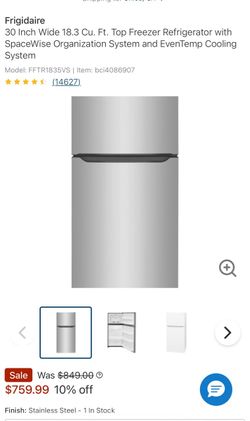 New Frigidaire Fridge