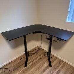 48 Inches L Shaped / Corner Standing Desk, Electric