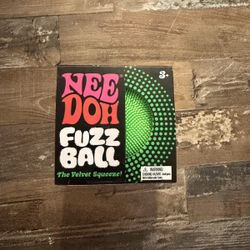NeeDoh Fuzz Ball Stress Toy – Green