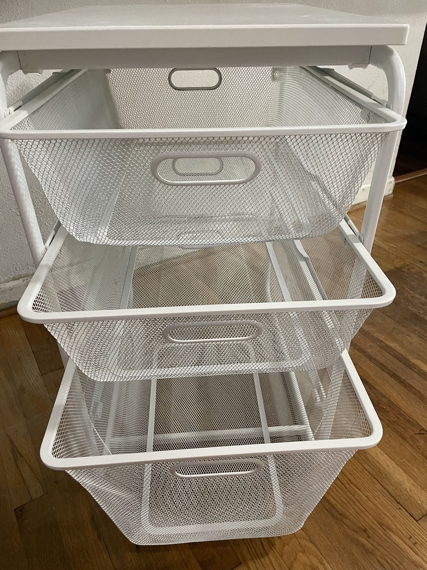 IKEA Algot Frame with 3 mesh baskets/top shelf for Sale in Austin