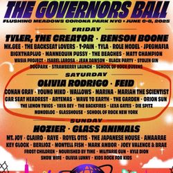 SAT GA Governors Ball Ticket (just ONE)