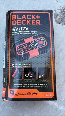 Black & Decker battery charger maintainer