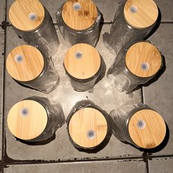 Snow globe tumblr cups (9 pack)