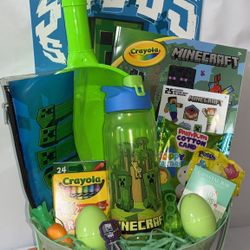 Minecraft Easter Baskets 