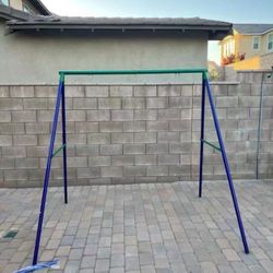 Febtech Metal Swing Stand Set, 440 lbs Heavy Duty A-Frame Steel Swing stand