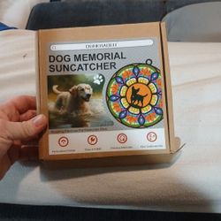 Dog Memorial Suncatcher