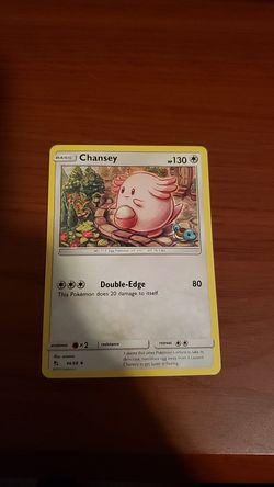Chansey Pokemon Card