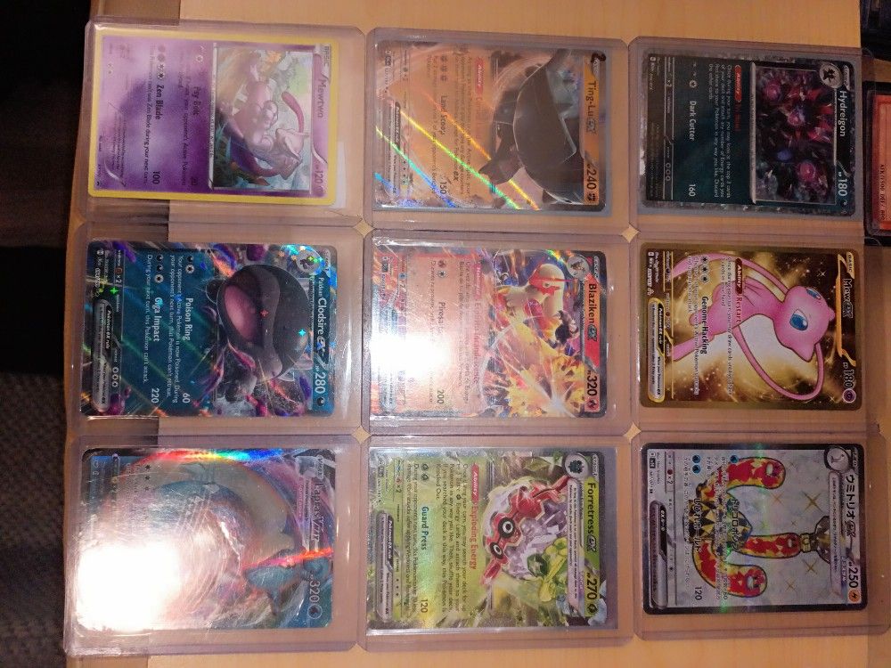 9card Pokemon lot 