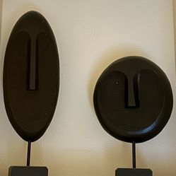 Wood Sculpture & Candle Holders 