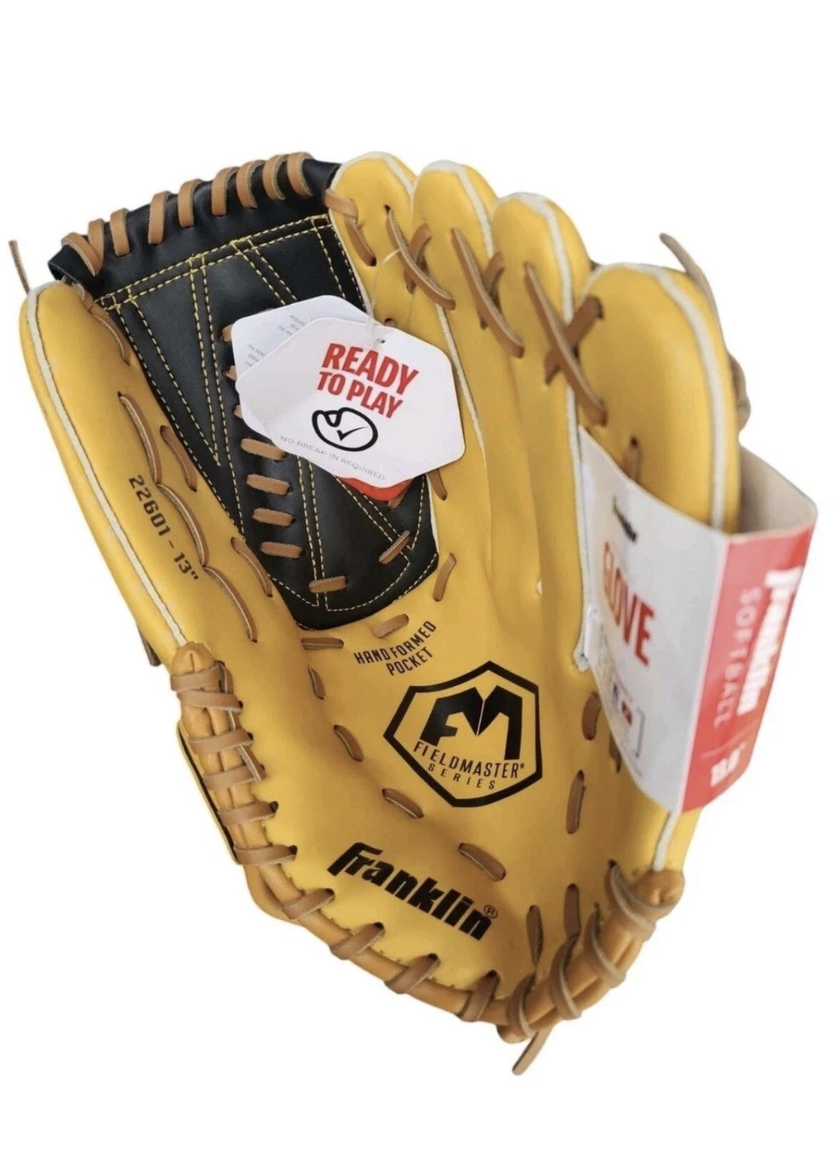 Franklin Softball Glove Fieldmaster Series 22601 - 13" - Right Hand Throw - NEW