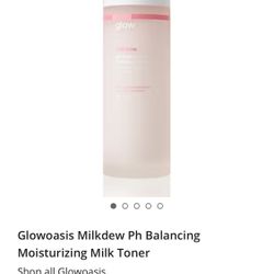 Glowoosis pH, balancing moisture, milk toner