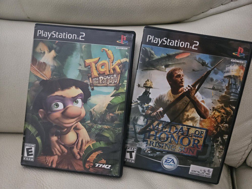 Two Playstation 2 Games