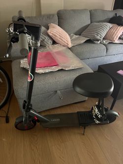 Ladped Electric Scooter with Seat