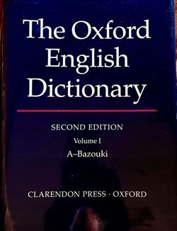 The oxford dictionary set
